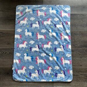 WILDKIN Baby Blanket Unicorn Pink Security Girls Baby Stars & Clouds